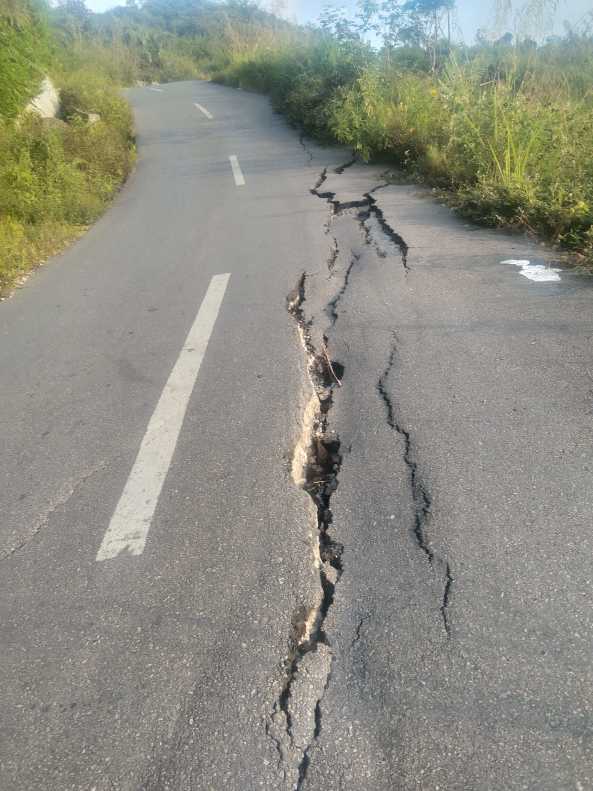 Proyek Dinas PUTR Humbahas TA 2023 dilaporkan ke Penegak Hukum