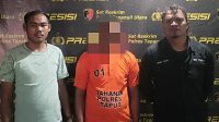 pelaku-cabul-di-taput Seorang ayah pelaku percabulan terhadap anak di bawah umur ditangkap Sat Reskrim Polres Taput. Pelaku ber inisial SM (47) warga Taput tersebut berhasil ditangkap dari kediamanya, Rabu (17/4/2024), sekira pukul 19.30 WIB.