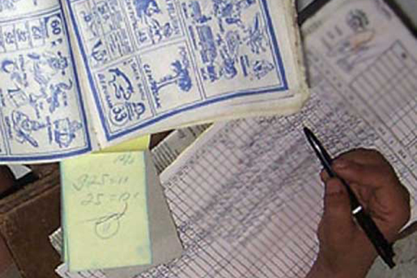 Foto ilustrasi judi togel