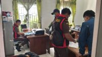 Penyidik Kejari Humbahas menggeledah kantor Dinas Lingkungan Hidup Humbahas, Rabu (25/9/2024), terkait penyidikan perkara dugaan tindak pidana korupsi.