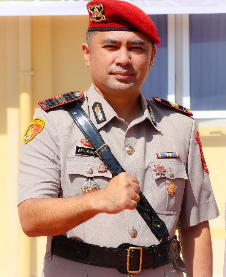Kasat Reskrim Polres Tapanuli Utara, Iptu Arifin Purba SH MH